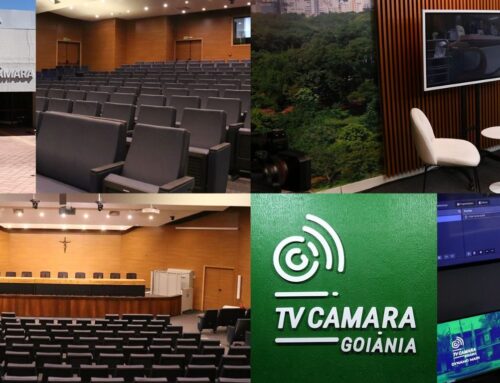 Romário Policarpo entrega nova TV Câmara Goiânia e modernização do Auditório Jaime Câmara