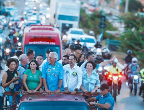 Em Senador Canedo, Caiado enfatiza integridade ao reforçar apoio a Pellozo