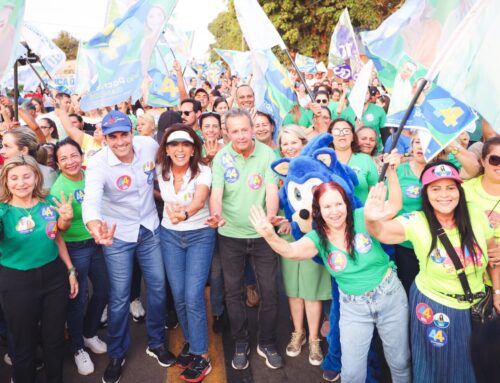 Em Ipameri, Gracinha Caiado pede votos para reeleição de Jânio Pacheco