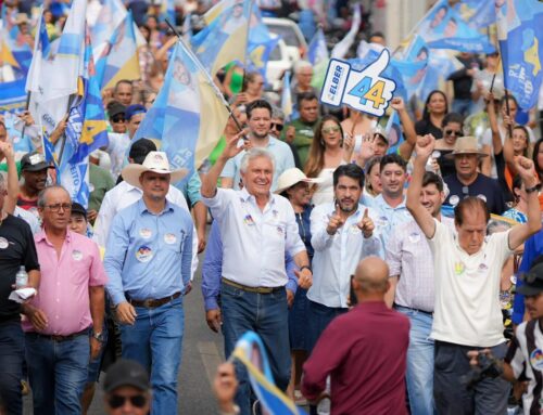 Caiado vai à Cidade de Goiás e reforça campanha de Dr. Elber